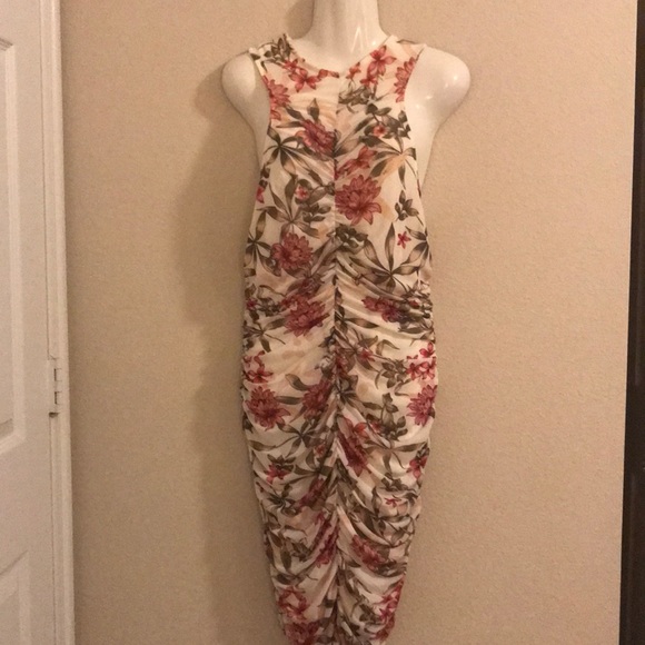 Material Girl Racer Back Ruched Dress - Picture 3 of 8